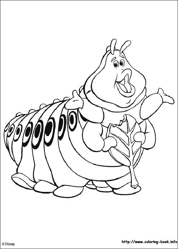 A Bug's life coloring picture